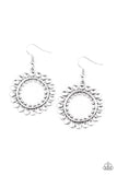 Paparazzi Pearly Poise - White - Earrings