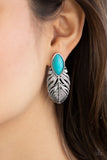 Paparazzi Rural Roadrunner - Blue - Earrings
Chiseled into a tranquil marquise shape, a refreshing turquoise stone is pressed into the top of an antiqued silver frame for a seasonal look. Earring attaches to a standard post fitting.
