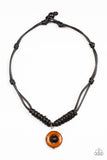 Paparazzi Stylishly Stone Age - Black - Necklace