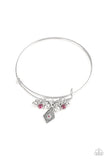 Paparazzi Treasure Charms - Pink - Bracelet