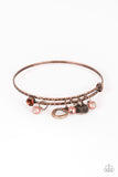 Paparazzi Truly True Love - Copper - Bracelet