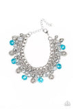 Paparazzi SET Party Spree Necklace & Party Planner Bracelet - Blue